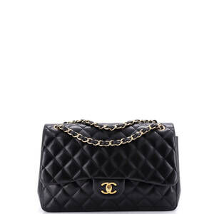 Chanel Jumbo Classic Double Flap Bag Quilted Lambskin